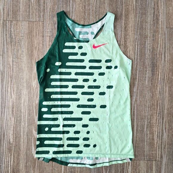 Nike Pro Elite Team Distance Running Singlet Tank Top Women's Large L DR5029-341 - Picture 1 of 12